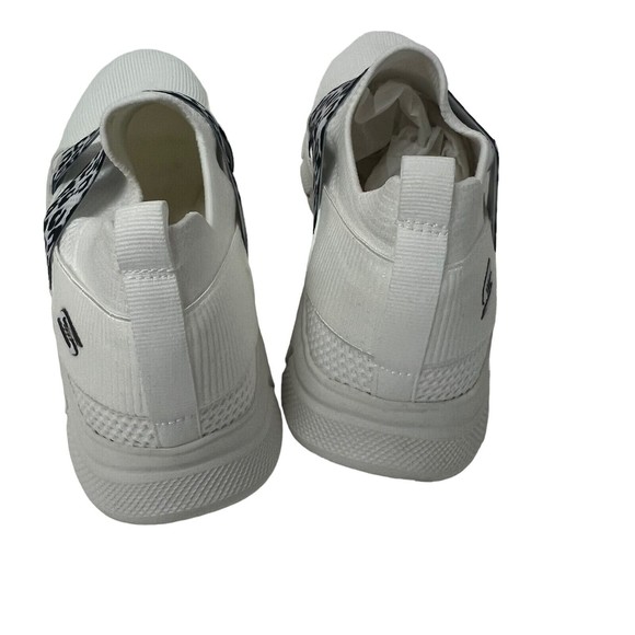 Skechers Shoes Sneakers Slip-On BOBS B Flex Washable Kitty Kickstart White 10 - Picture 5 of 10